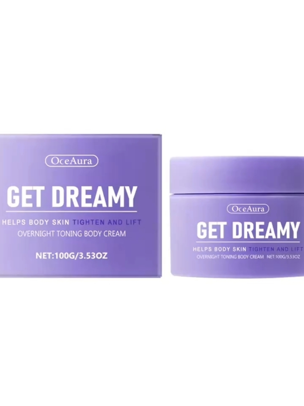 OceAura Get Dreamy Overnight Toning Body Cream - 3.53 Oz.